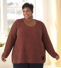 MiB calls this a "textured pullover".  The texture does look nice... 