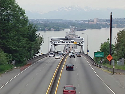 520 bridge facing west