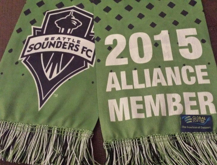 Major League Soccer (Football to the rest of the world) has scarves. It's a Football thing.